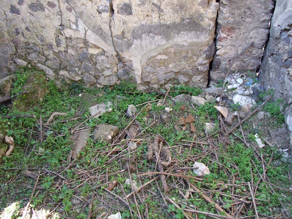 VII.3.30 Pompeii. March 2009. Room 2, west wall.