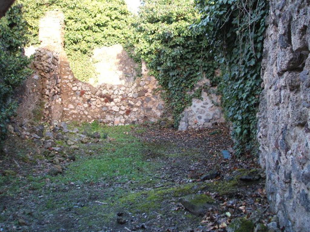 VII.3.36 Pompeii. December 2004. Looking east from entrance.