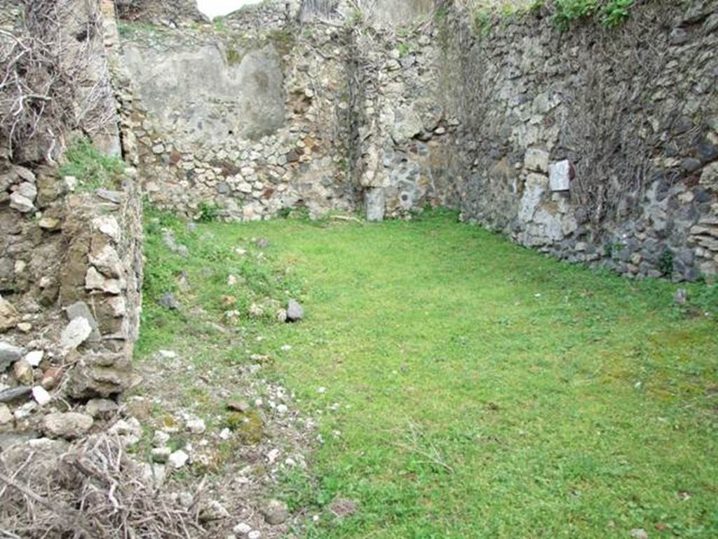 VII.3.37 Pompeii. March 2009. Large room, Triclinium or workshop?