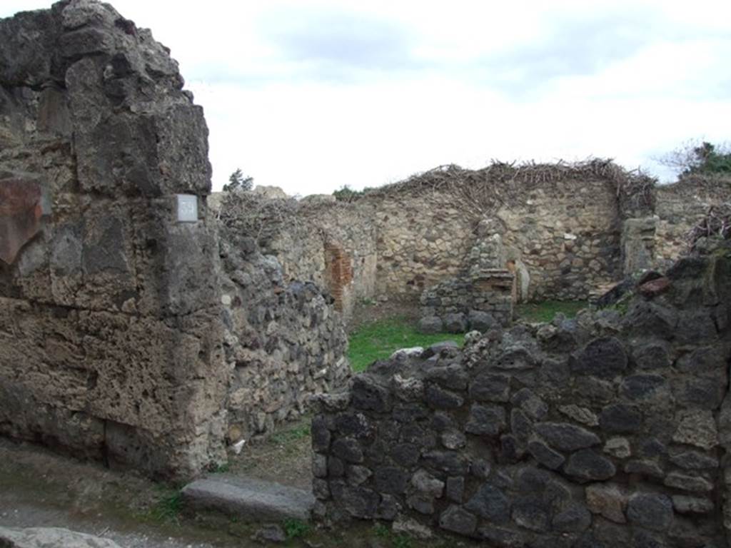 VII.3.39 Pompeii.  December 2007.  Entrance.