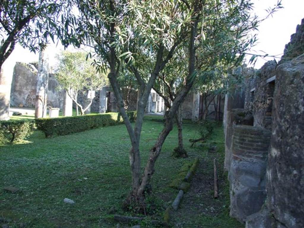 VII.4.31 Pompeii.  March 2009.  North Peristyle.  Looking south east.