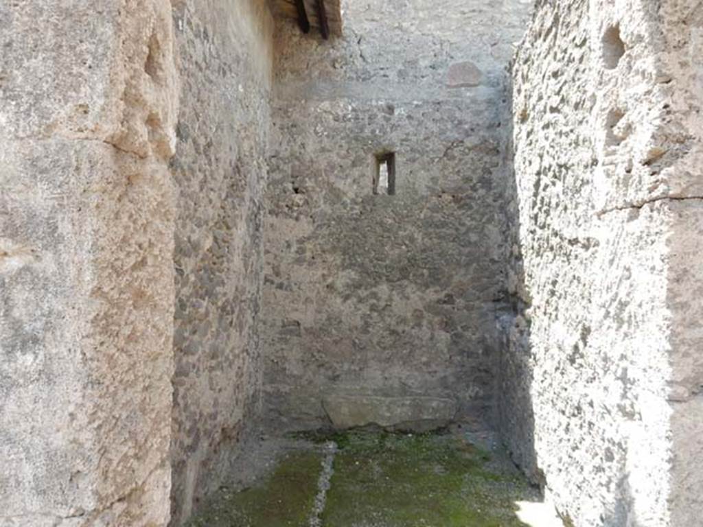 VII.4.48 Pompeii. May 2015. Room 15, looking towards west wall. Photo courtesy of Buzz Ferebee.
