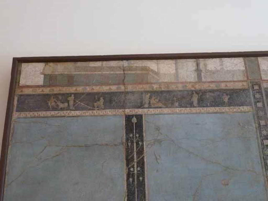 VII.6.28 Pompeii. Found 10th April 1762 in cubiculum 8. Detail from wall painting of scenes from stories of Dionysus.