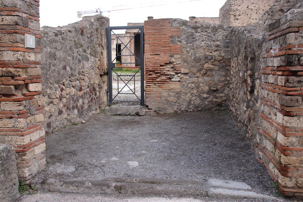 VII.7.4 Pompeii. May 2024. Looking north towards entrance doorway. Photo courtesy of Klaus Heese.