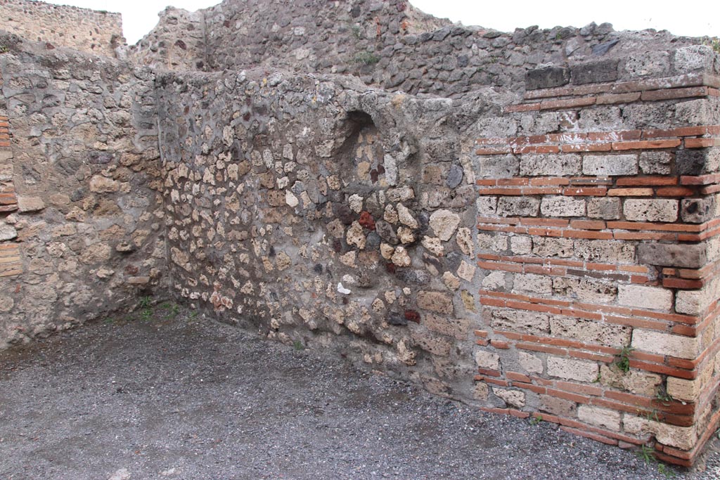 VII.7.4 Pompeii. May 2024. Looking towards arched niche in the east wall. Photo courtesy of Klaus Heese.