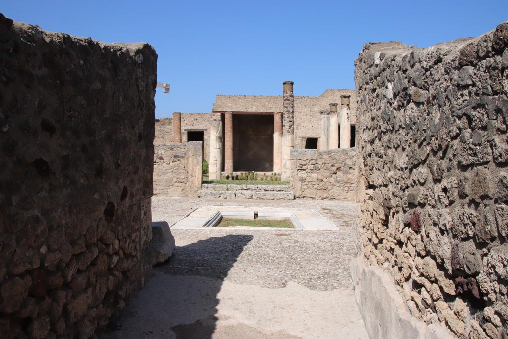 VII.7.5 Pompeii. October 2023. Looking north from entrance doorway. Photo courtesy of Klaus Heese.