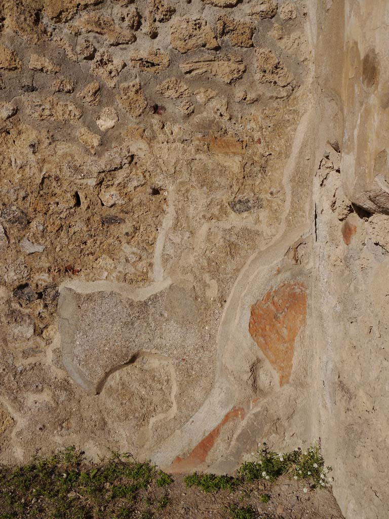 VII.7.32, Pompeii. September 2018. Looking towards west wall in north-west corner of portico.
Foto Anne Kleineberg, ERC Grant 681269 DÉCOR.
