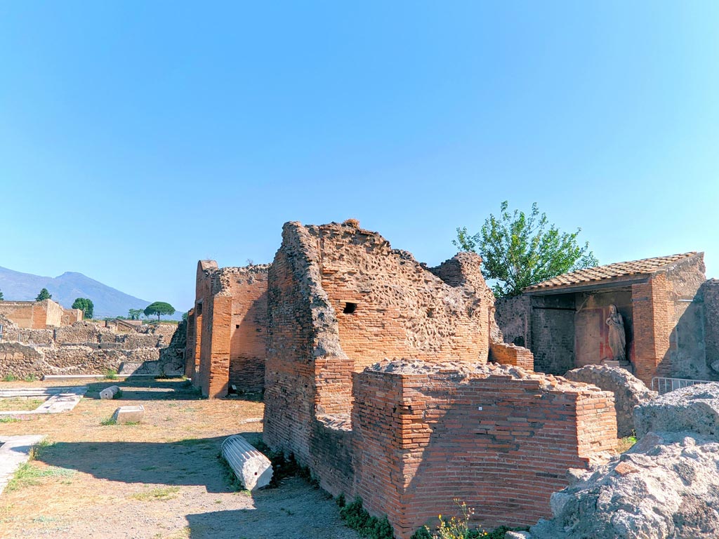 VII.9.1 Pompeii. April 2022. Looking north along east end from south-east corner. Photo courtesy of Giuseppe Ciaramella.