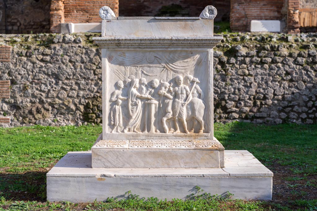 VII.9.2 Pompeii. January 2023. Looking towards west side. Photo courtesy of Johannes Eber.