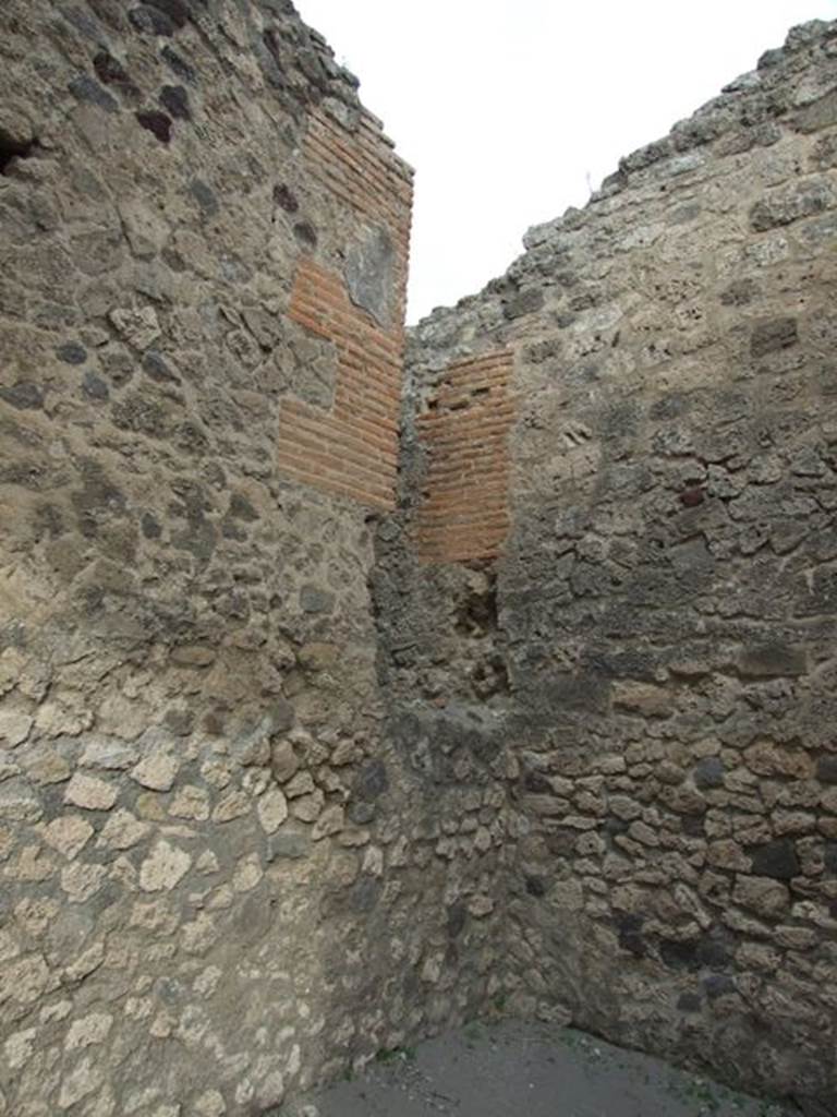 VII.9.11 Pompeii. December 2007. North-east corner with window to VII.9.12.