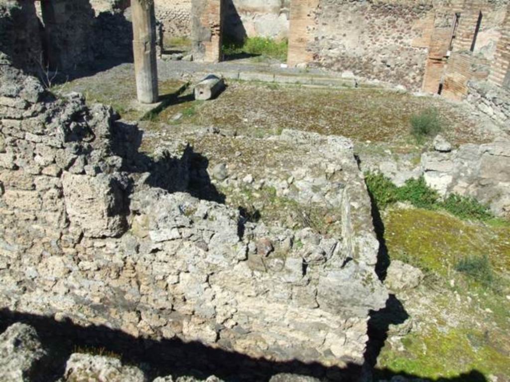 VII.9.60 Pompeii. March 2009. Room on south side of peristyle.