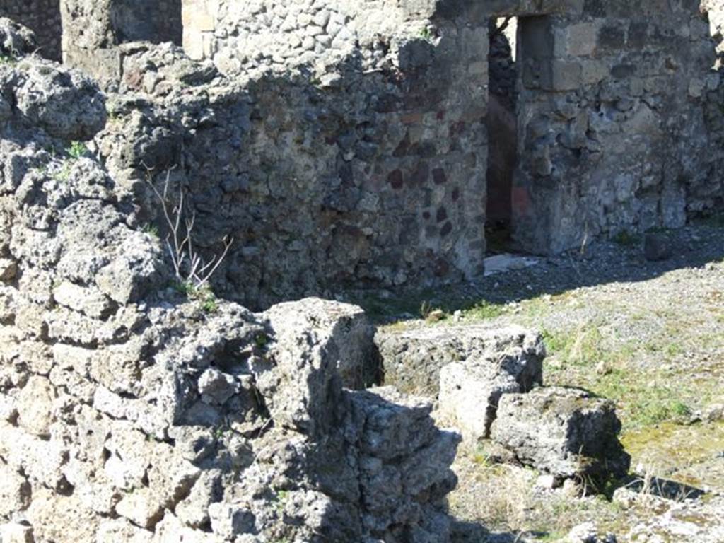 VII.9.60 Pompeii. March 2009. South west side of peristyle.