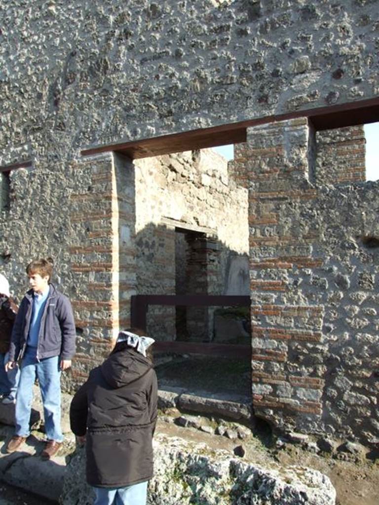 VII.11.5 Pompeii. December 2007. Entrance.