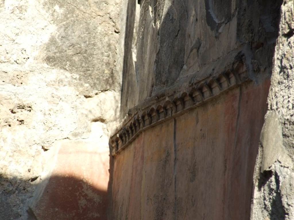 VII.12.23  Pompeii.  Casa del Camillo.  December 2007.  Room on north side of atrium.  East wall.