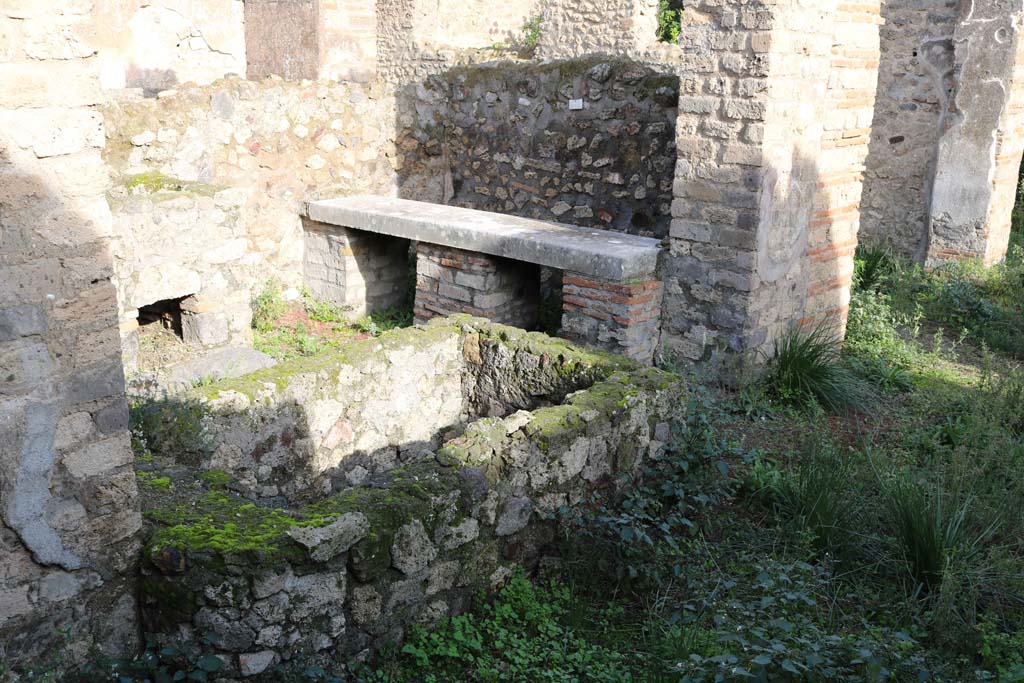 VII.14.5 Pompeii. December 2018. Room 21, looking north-east. Photo courtesy of Aude Durand.