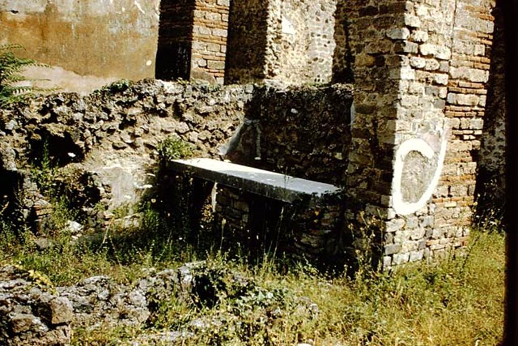 VII.14.5 Pompeii. 1959. Room 21, looking north-east. Photo by Stanley A. Jashemski.
Source: The Wilhelmina and Stanley A. Jashemski archive in the University of Maryland Library, Special Collections (See collection page) and made available under the Creative Commons Attribution-Non Commercial License v.4. See Licence and use details.
J59f0379
