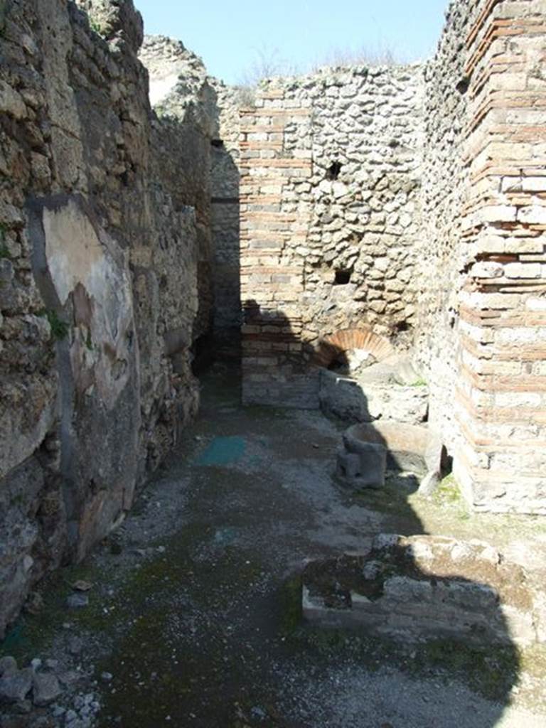 VII.14.9 Pompeii.  March 2009.  Room 8.  Kitchen area.