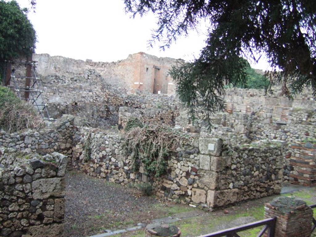 VII.16.2 Pompeii. September 2005. Looking north-east from Temple of Venus.

