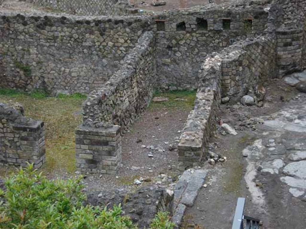 VII.16.a Pompeii. May 2010.  Room in south-east corner of lower area.