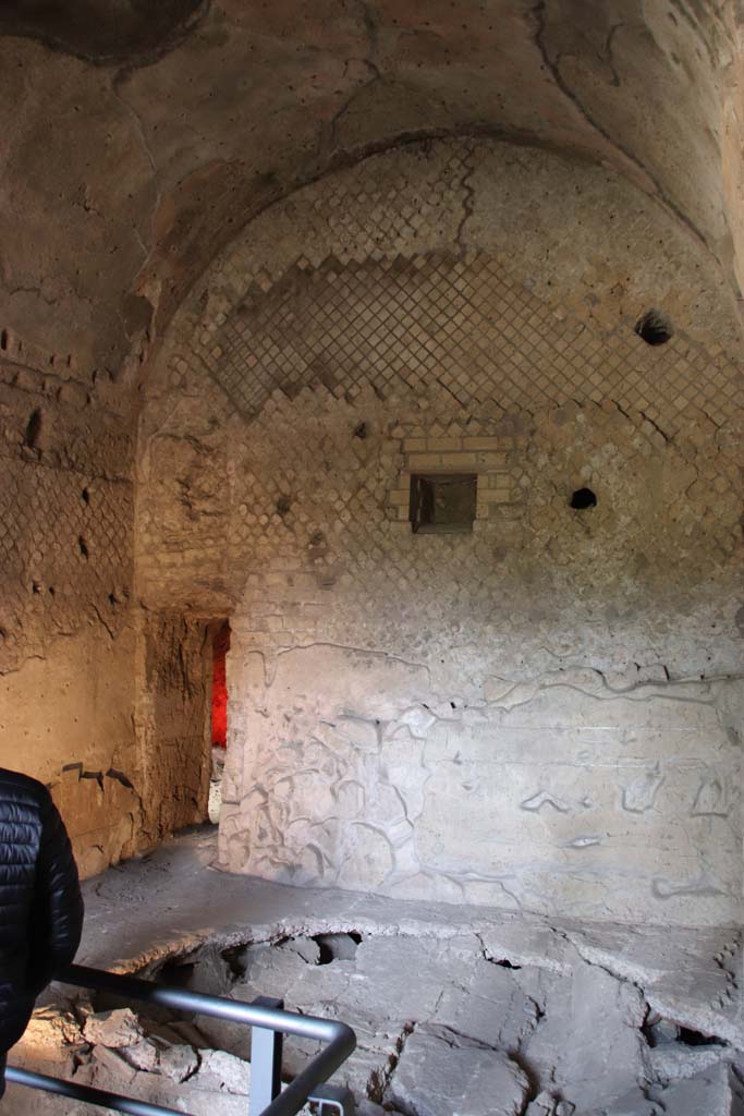 VII.16.a Pompeii. October 2020. Room 5, looking north-east towards doorway to room 10, laconicum, on left.
Photo courtesy of Klaus Heese.
