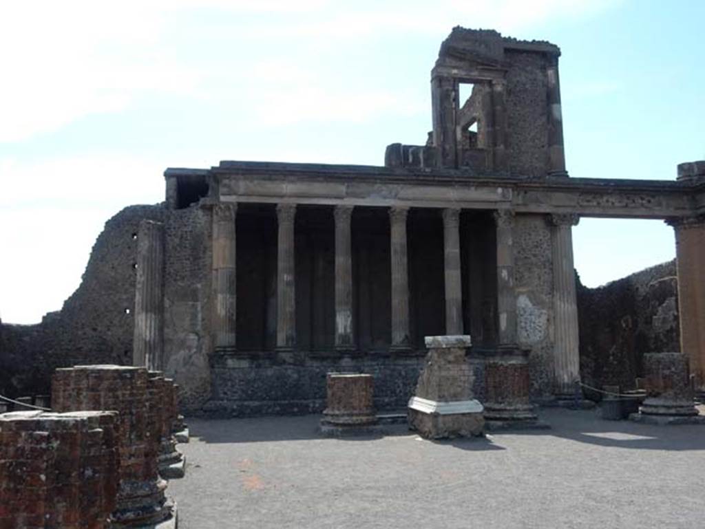 VIII.1.1 Pompeii, May 2018. Basilica, looking towards west end. Photo courtesy of Buzz Ferebee.