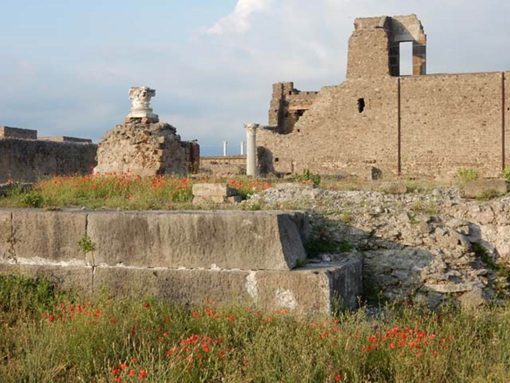 VIII.1.3 Pompeii. May 2018. Looking east. Photo courtesy of Buzz Ferebee. 