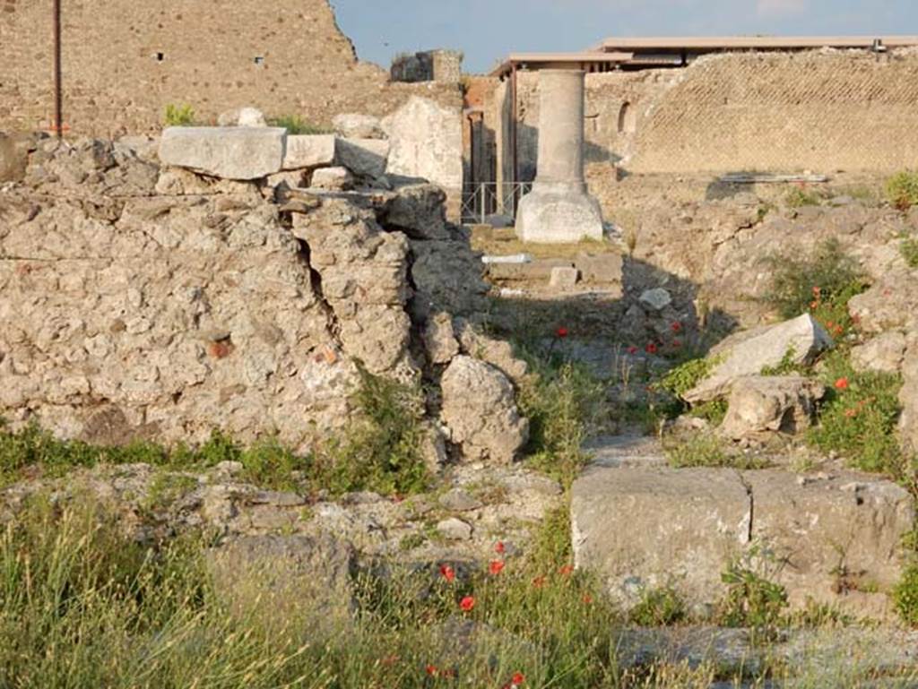 VIII.1.3 Pompeii. May 2018. Looking east. Photo courtesy of Buzz Ferebee. 