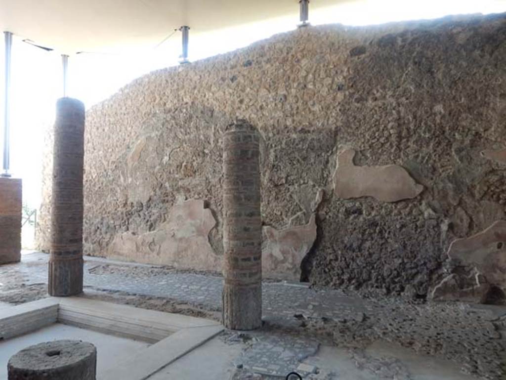 VIII.2.1 Pompeii. May 2018. Looking towards west wall of atrium. Photo courtesy of Buzz Ferebee.