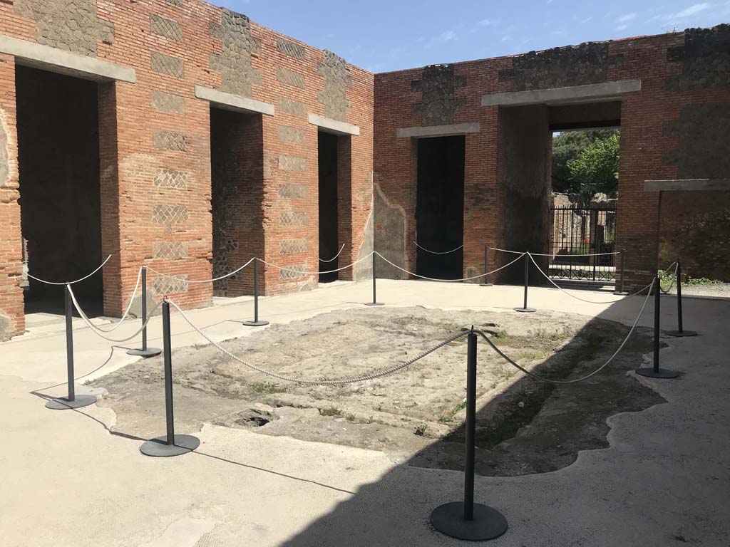 VIII.2.16 Pompeii. April 2019. Looking towards north-east corner of atrium. Photo courtesy of Rick Bauer.