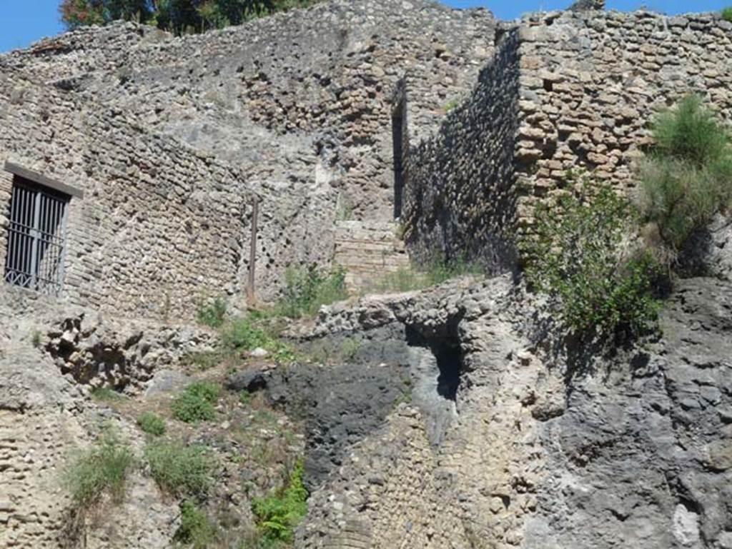 VIII.2.20 Pompeii. September 2015. Rear of Sarno baths.