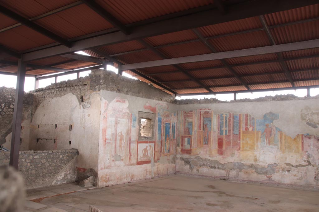 VIII.2.23 Pompeii. May 2024. Looking towards east wall and south-east corner. Photo courtesy of Klaus Heese.