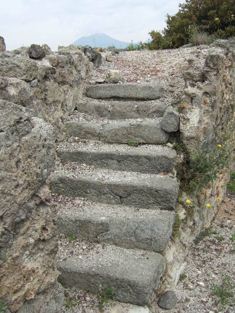 VIII.2.36 Pompeii. May 2006. Steps to upper floor.