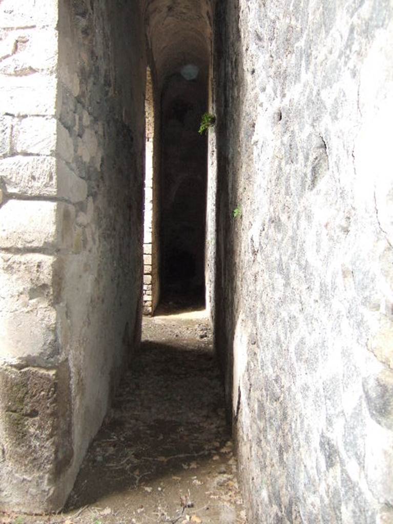 VIII.2.39 Pompeii.  May 2006. First lower floor, corridor b’ leading west.