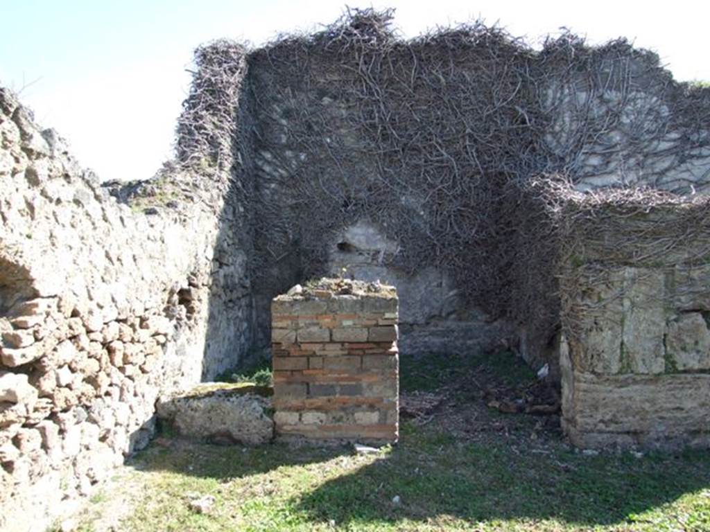 VIII.3.4 Pompeii. March 2009. Room 1, staircase to upper floor, and small room.