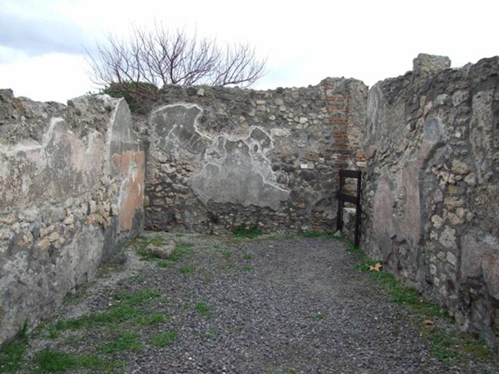 VIII.3.19 Pompeii.  December 2007.  East wall.