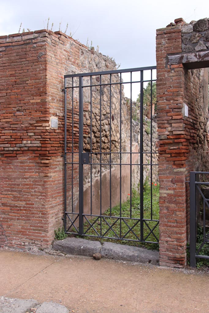 VIII.3.21 Pompeii. May 2024. Entrance doorway. Photo courtesy of Klaus Heese.