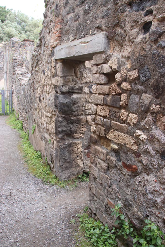 VIII.3.24 Pompeii. May 2024. 
Doorway to room on south side of entrance corridor. Photo courtesy of Klaus Heese.
