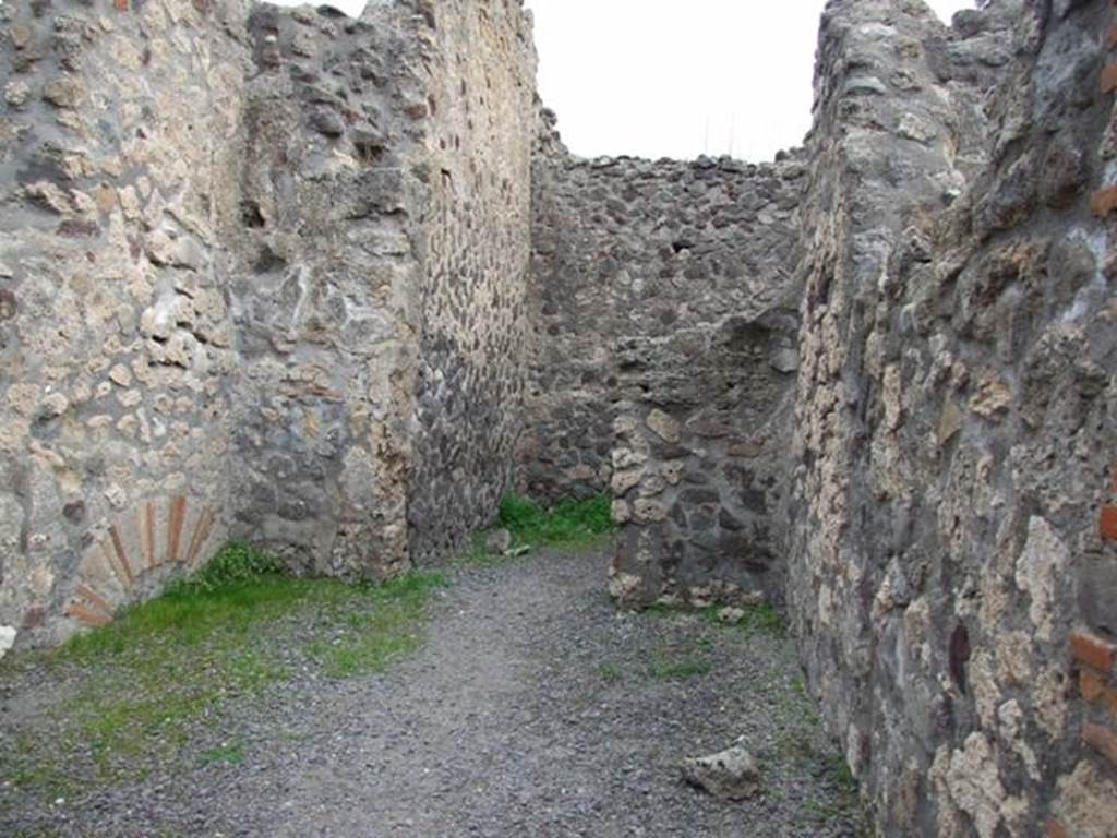 VIII.3.26 Pompeii.  December 2007.  Looking east to rear room.