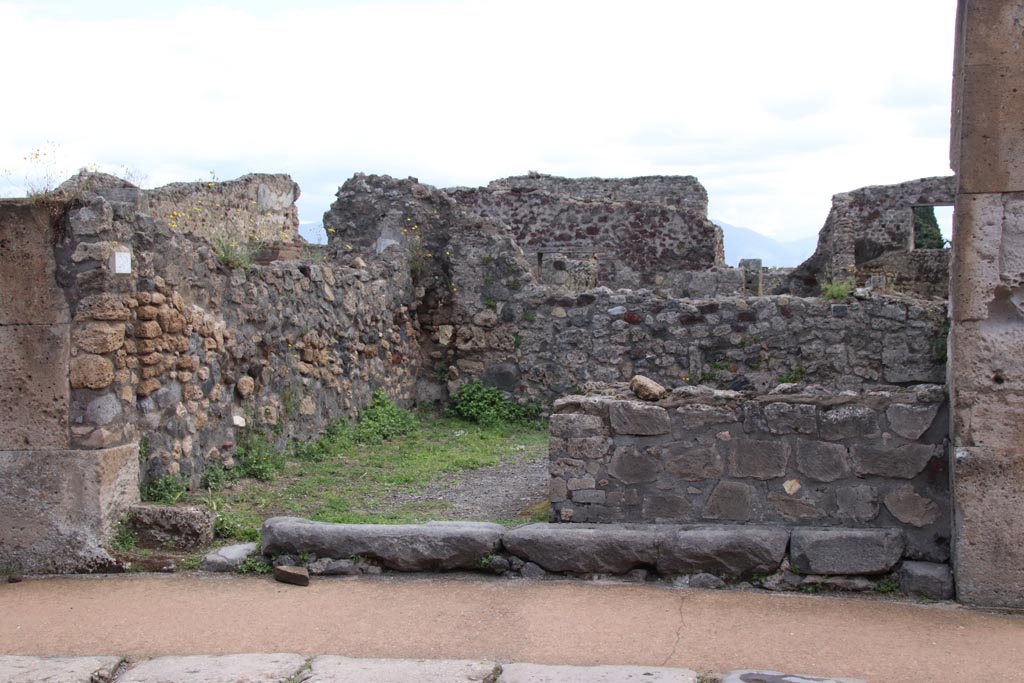 VIII.3.29 Pompeii. May 2024. Looking east towards entrance doorway. Photo courtesy of Klaus Heese.