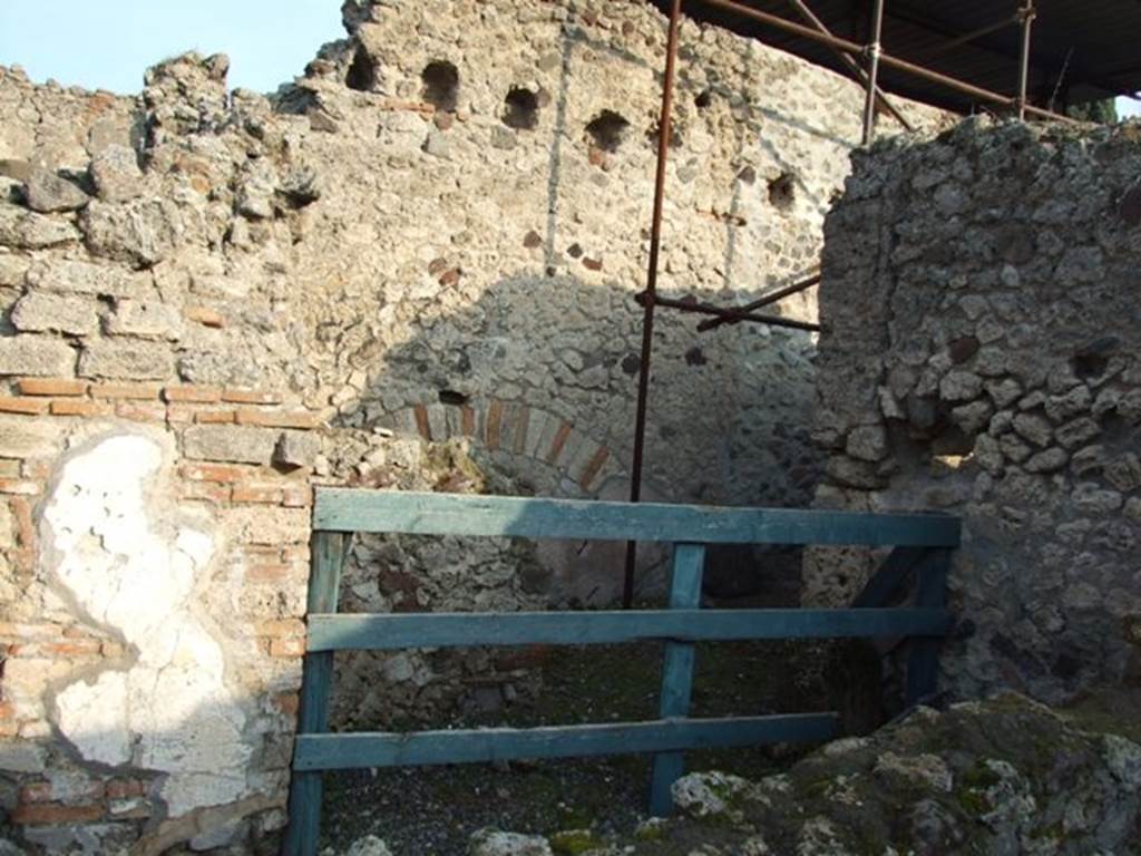 VIII.4.1 Pompeii. December 2007. Rear corridor.