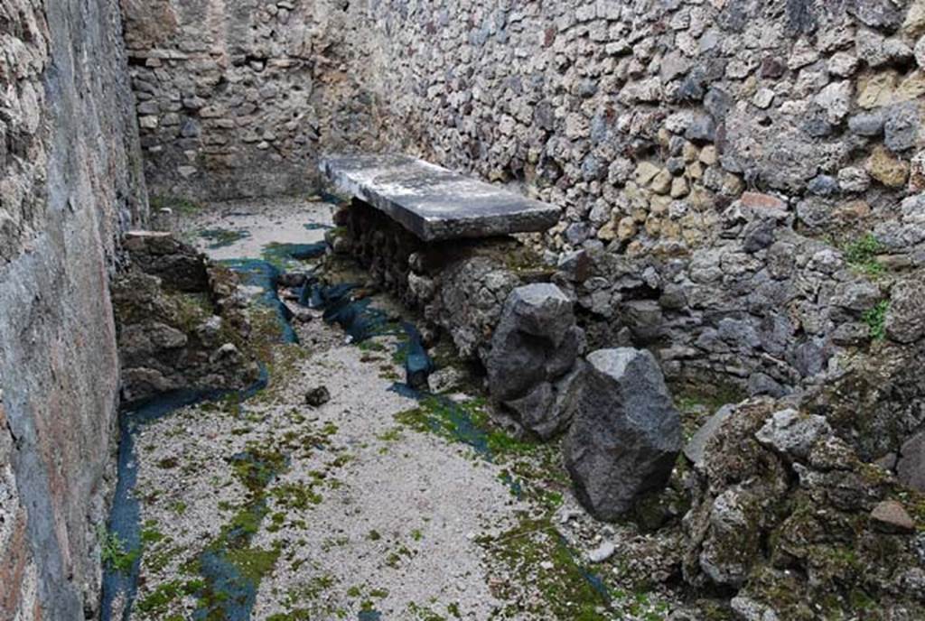 VIII.4.4 Pompeii.  April 2009. Looking north in kitchen. Photo courtesy of Nicolas Monteix.