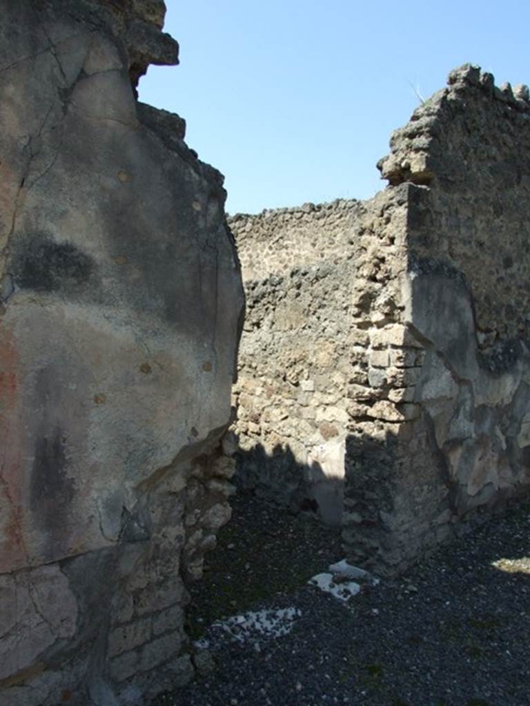 VIII.4.4 Pompeii.  March 2009.  Doorway to room 14.