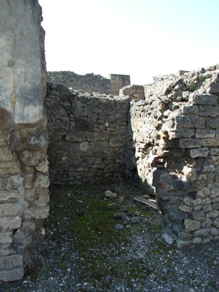 VIII.4.4 Pompeii.  March 2009.  Doorway to room 15.