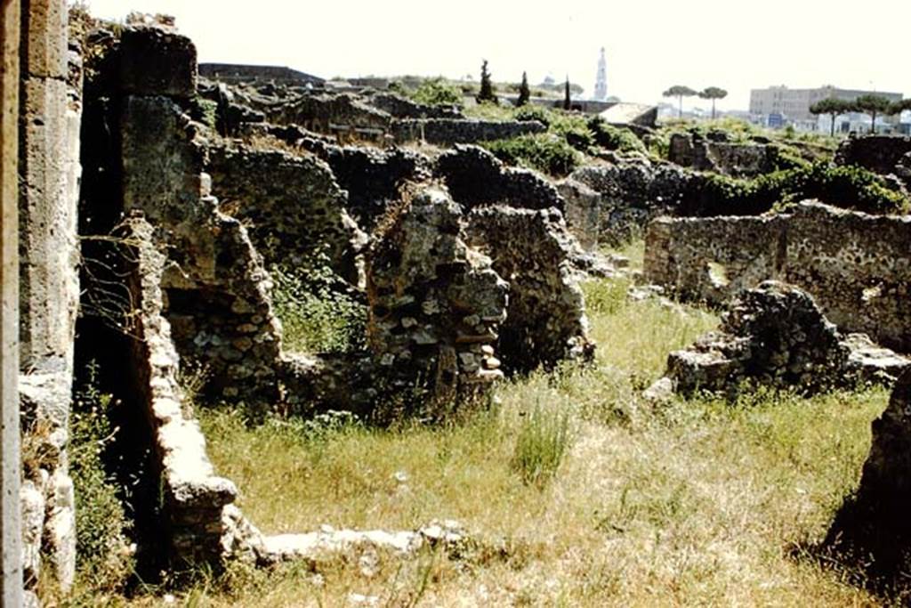 VIII.4.29 Pompeii. 1959. Rear rooms of VIII.2.27, taken from south portico of VIII.4.15. Looking east. Photo by Stanley A. Jashemski.
Source: The Wilhelmina and Stanley A. Jashemski archive in the University of Maryland Library, Special Collections (See collection page) and made available under the Creative Commons Attribution-Non Commercial License v.4. See Licence and use details.
J59f0303
