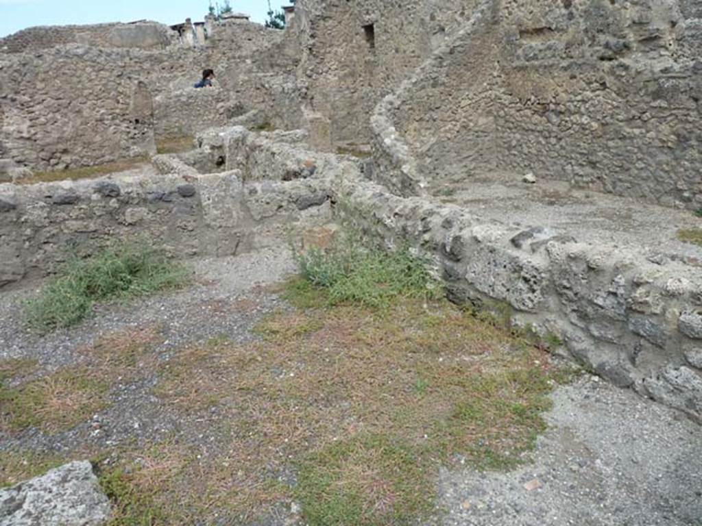 VIII.4.40 Pompeii. September 2015. Looking towards north-east corner.