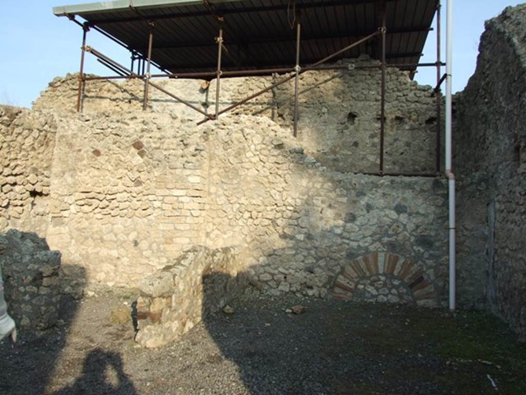 VIII.4.51 Pompeii. December 2007. Looking east to rear room.