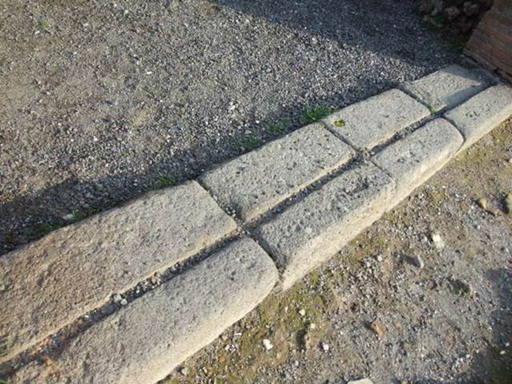 VIII.4.53 Pompeii. December 2007. Entrance threshold or sill.