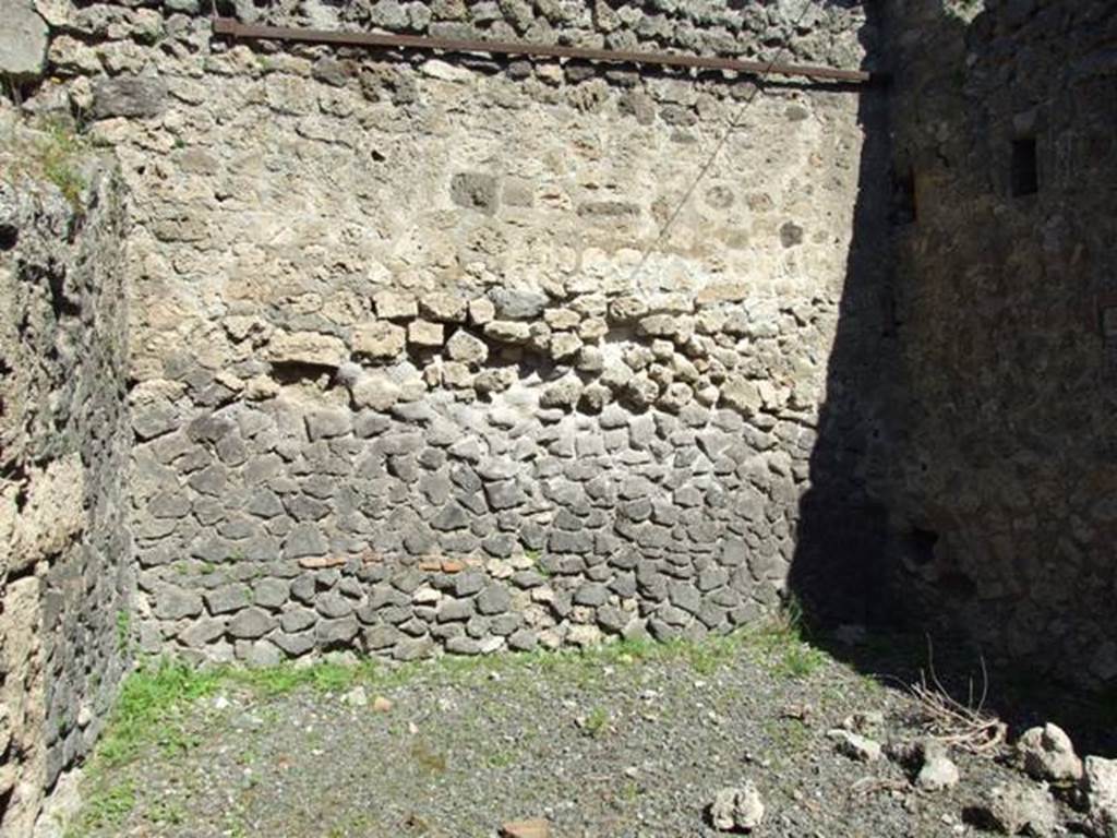 VIII.5.9 Pompeii.  March 2009.  Room 16. North wall.