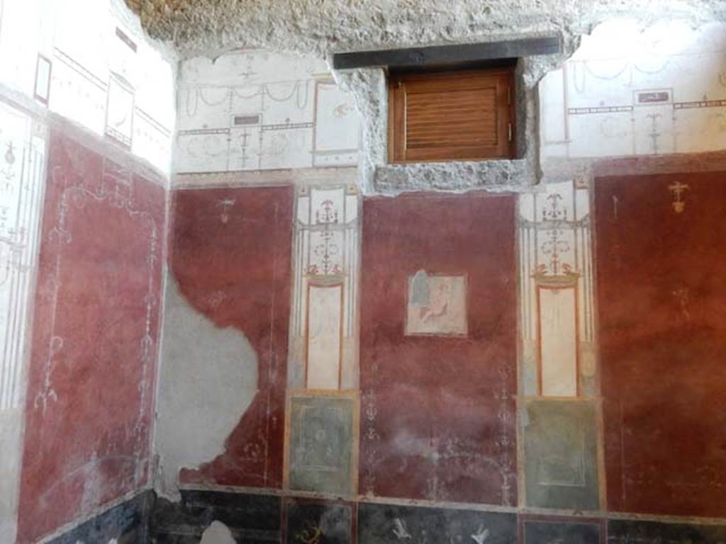 VIII.5.37 Pompeii. May 2017. Room 13, looking towards south-west corner after restoration. Photo courtesy of Buzz Ferebee.
