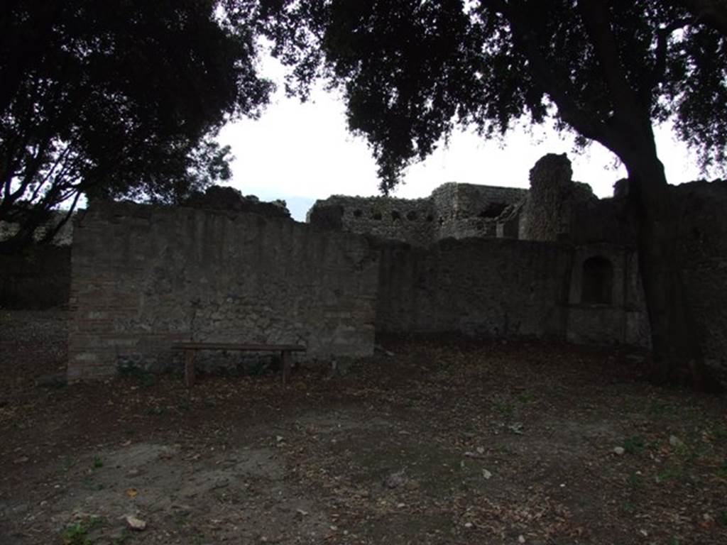 VIII.6.6 Pompeii.  Horticultural plot.  December 2007.  Looking south.